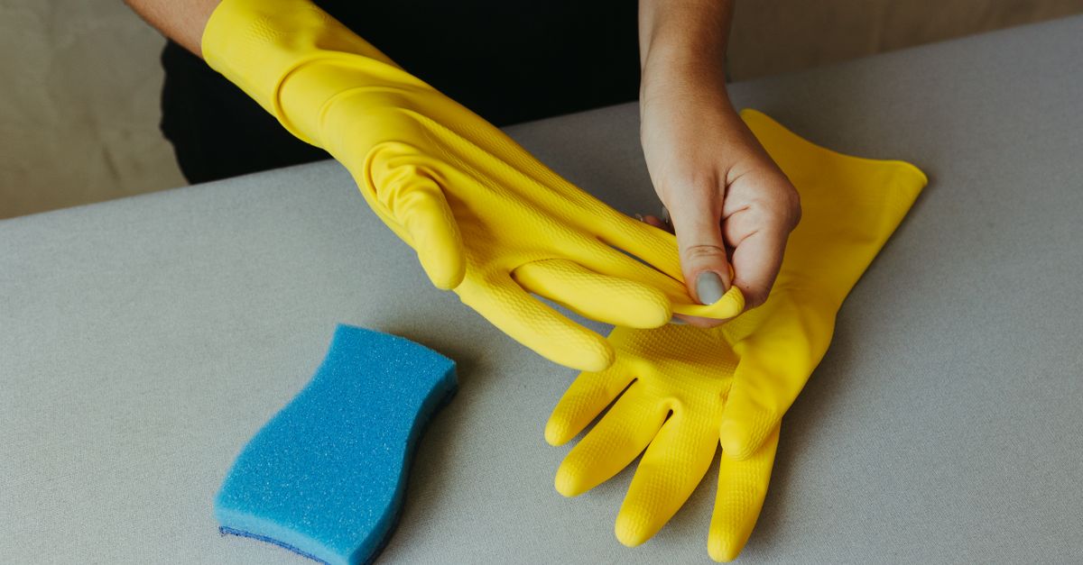 Protective gloves. Photo by Jonathan Borba on Pexels.
